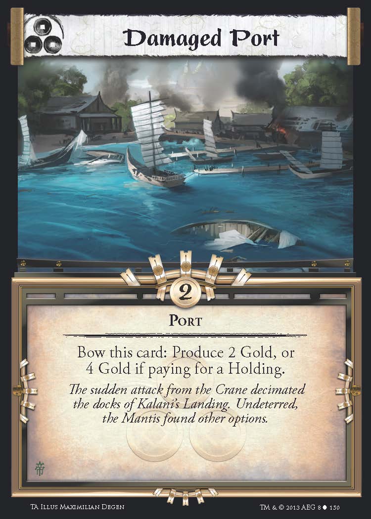 Damaged Port